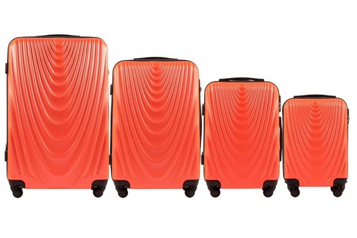 Aukso-oranžinės spalvos lagaminas Wings 304 1 Aukso-oranžinės spalvos lagaminas Wings 304 1