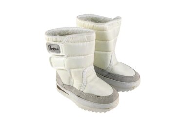 Balti su lipdukais šone pluoštiniai sniego batai su kailiu 2011 2 Balti su lipdukais šone pluoštiniai sniego batai su kailiu 2011 2