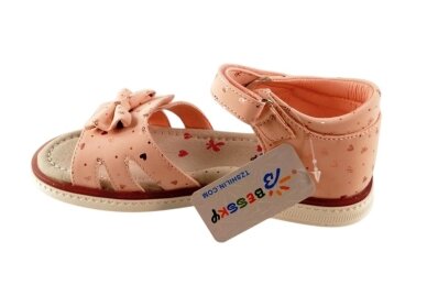 Basutės mergaitėms Bessky ružavos su dviem lipukais 2731rz 1 Basutės mergaitėms Bessky ružavos su dviem lipukais 2731rz 1