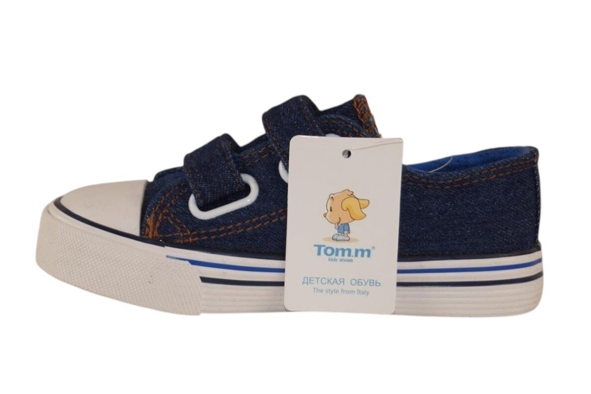 Džinsiniai su lipdukais Tom.m sportiniai bateliai berniukams 3499 1