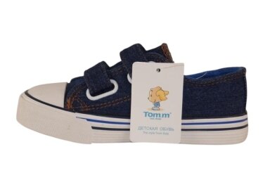 Džinsiniai su lipdukais Tom.m sportiniai bateliai berniukams 3499 Džinsiniai su lipdukais Tom.m sportiniai bateliai berniukams 3499