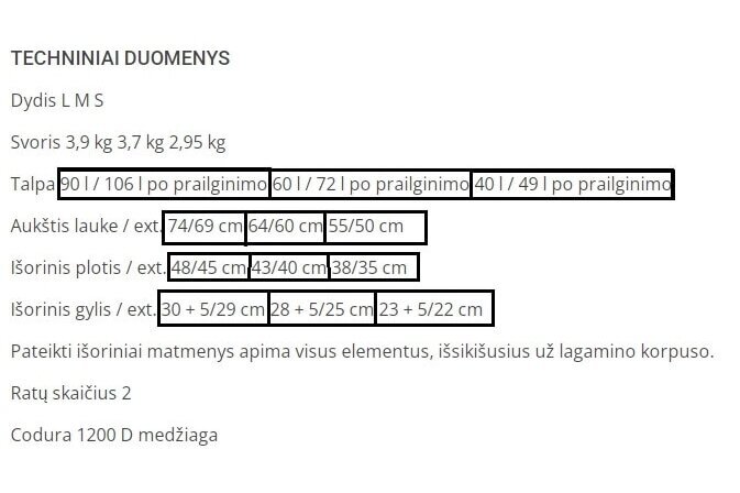 Juodas medžiaginis su 2 ratukais lagaminas Wings BS6802-2 7