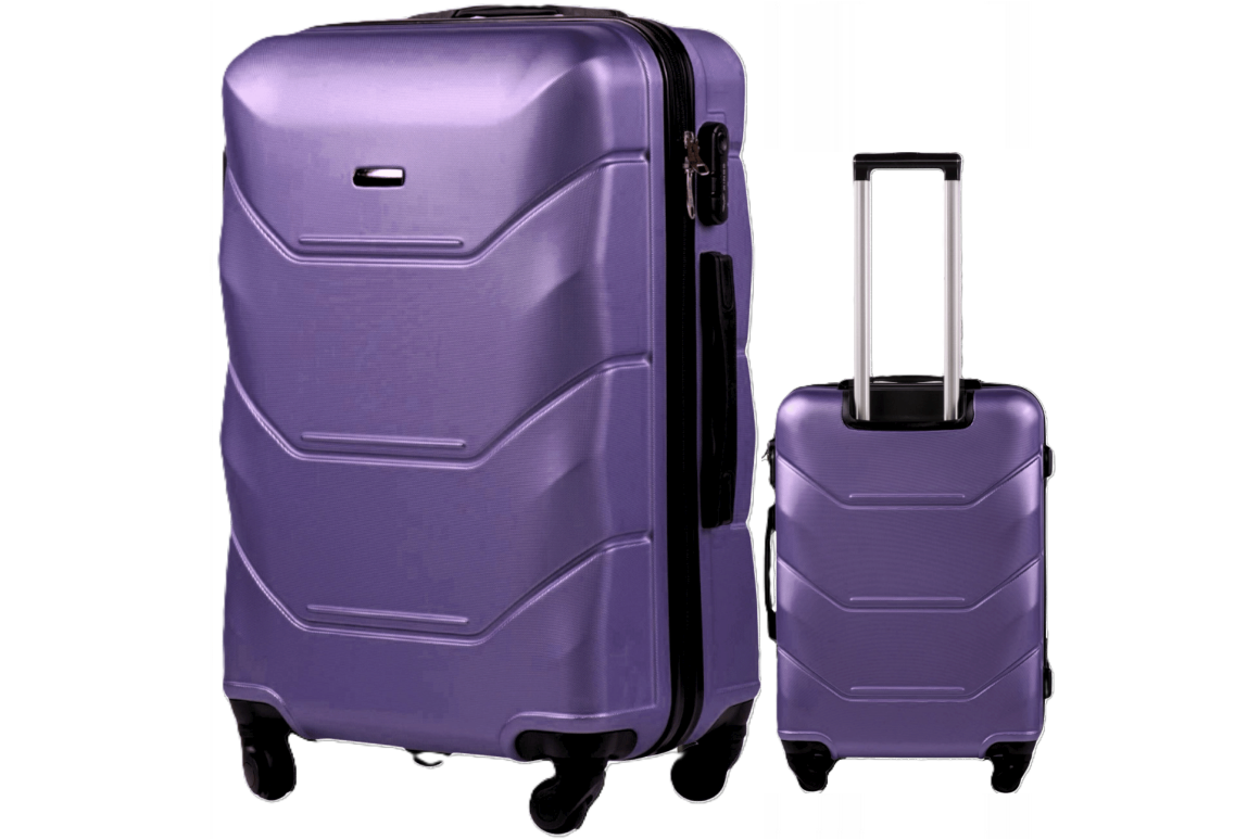 Lagaminas UNLIMITED violetinis (silver purple)