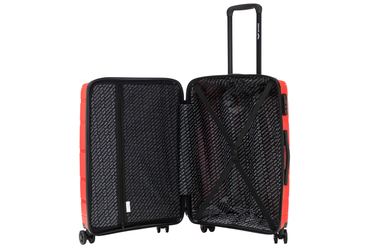 Lagaminas Wings HWF03 raudonas 9 Lagaminas Wings HWF03 raudonas 9