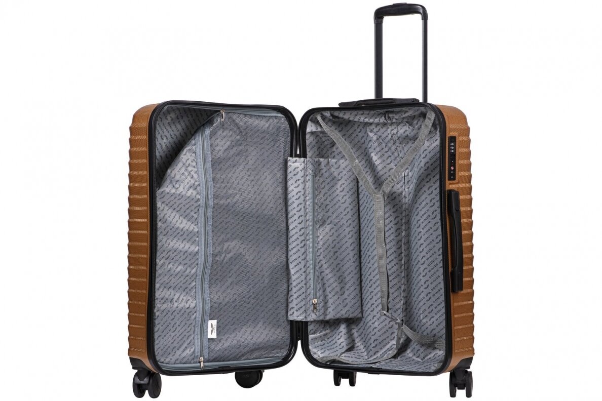 Lagaminas WINGS PC140 mėlynas 3 Lagaminas WINGS PC140 mėlynas 3