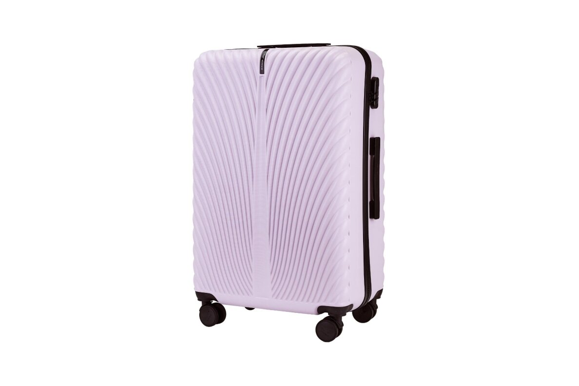 Lagaminas Wings SN121 SWAN violetinis iš polikarbonato 1