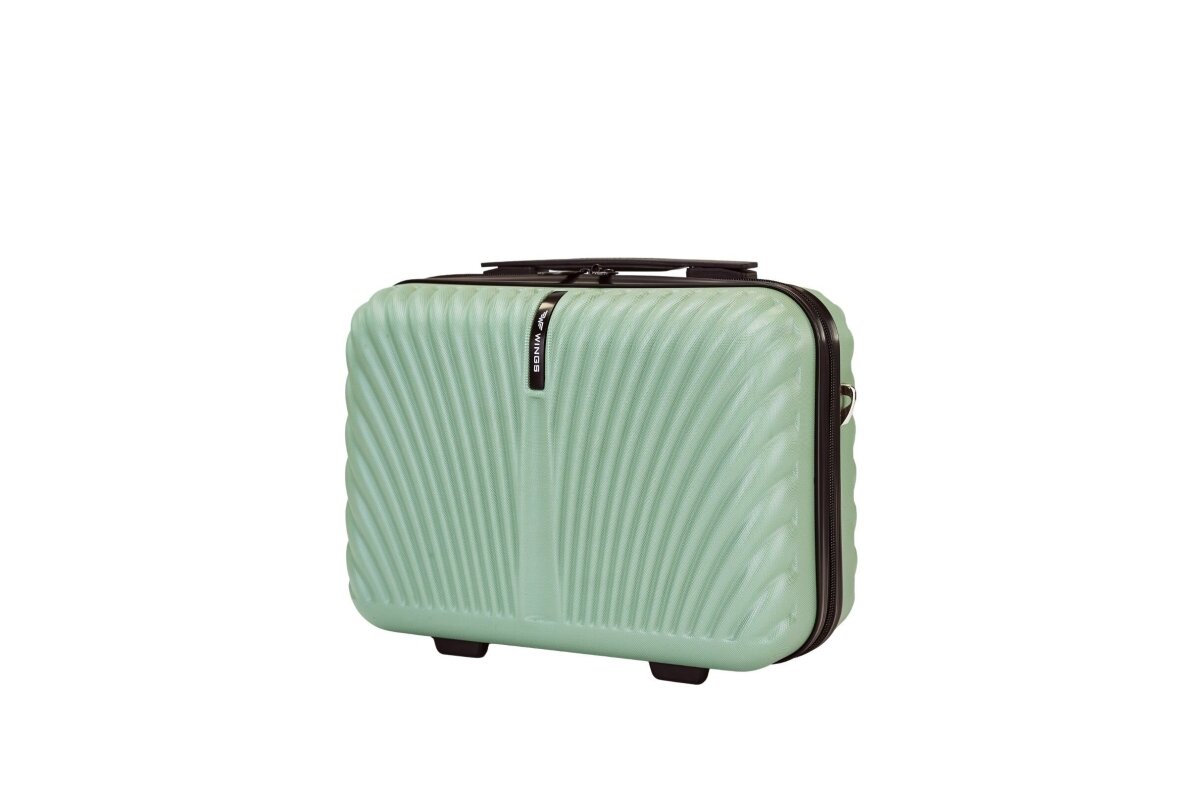 Lagaminas Wings SN121 SWAN žalias (army green) iš polikarbonato 6