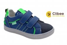 Laisvalaikio batai berniukams Clibee 8554 mėlyni+žali