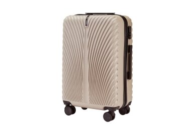 Lagaminas Wings SN121 SWAN smėlio spalvos (beige) iš polikarbonato Lagaminas Wings SN121 SWAN smėlio spalvos (beige) iš polikarbonato