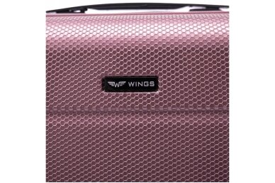 Lagaminas Wings CRAKE CRK01 pilkas iš polikarbonato 8