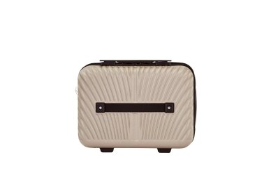 Lagaminas Wings SN121 SWAN smėlio spalvos (beige) iš polikarbonato 7