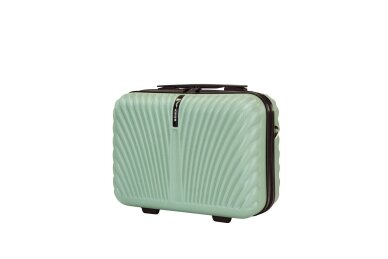 Lagaminas Wings SN121 SWAN žalias (army green) iš polikarbonato 6