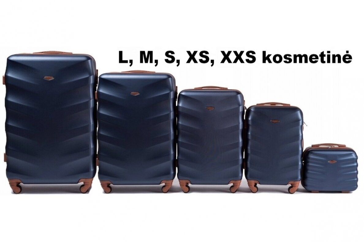 Mėlynas lagaminas Wings BS402 10