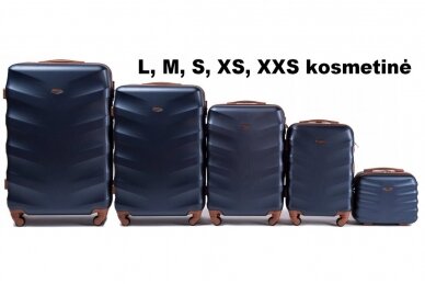 Mėlynas lagaminas Wings BS402 10 Mėlynas lagaminas Wings BS402 10