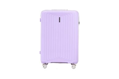 Violetinis lagaminas Wings PUFFIN PFN01 iš polikarbonato 1
