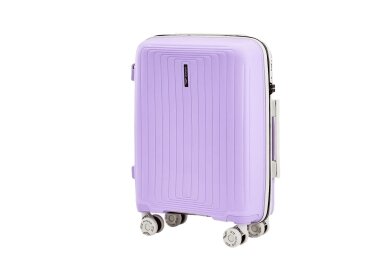 Violetinis lagaminas Wings PUFFIN PFN01 iš polikarbonato 3