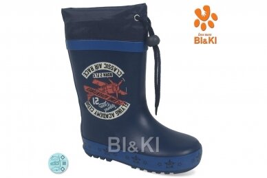 Mėlyni BL&KL botai berniukams 0862 su pašiltinimu Mėlyni BL&KL botai berniukams 0862 su pašiltinimu