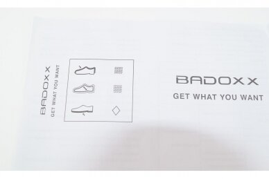 Mėlyni medžiaginiai suvarstomi baltu storu padu Badoxx vyriški sportiniai bateliai 4