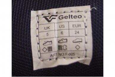 Mėlyni su lipukais Gelteo laisvalaikio batai berniukams 6055 4