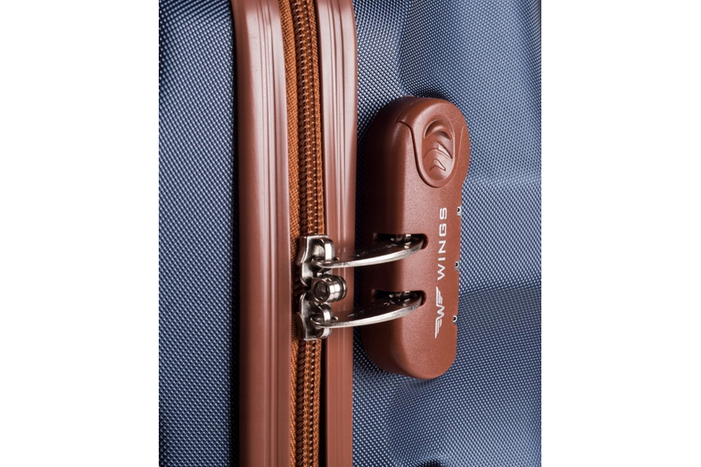 Mėlynas lagaminas Wings BS402 4