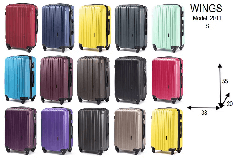 Lagaminas Wings 2011 violetinis 7 Lagaminas Wings 2011 violetinis 7