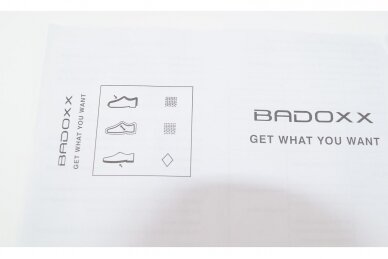 Pilki-violetiniai medžiaginiai suvarstomi Badoxx moteriški sportiniai bateliai 4