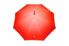 Raudonas skėtis moterims ALMAX L1012v