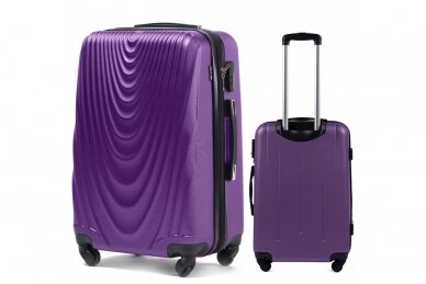 Violetinis lagaminas Wings 304v 2