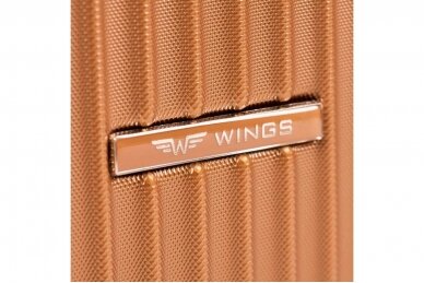 Rudas lagaminas Wings SWL01 5