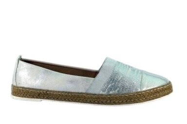 Sidabro spalvos espadrilės 1202s Sidabro spalvos espadrilės 1202s