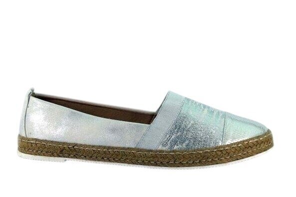 Sidabro spalvos espadrilės 1202s