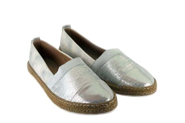 Sidabro spalvos espadrilės 1202s 2