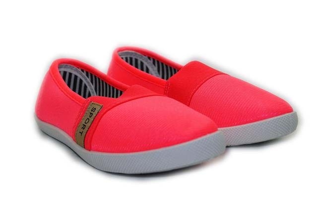 Ružavos espadrilės mergaitėms guminiu padu 2 Ružavos espadrilės mergaitėms guminiu padu 2