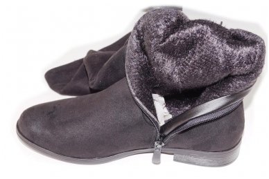 Super ilgi medžiaginiai (veliūriniai) su pašiltinimu ir užtrauktuku šone moteriški batai 0161 4 Super ilgi medžiaginiai (veliūriniai) su pašiltinimu ir užtrauktuku šone moteriški batai 0161 4