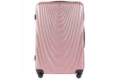 Šviesiai ružavas (rose gold) lagaminas Wings 304ruz Šviesiai ružavas (rose gold) lagaminas Wings 304ruz