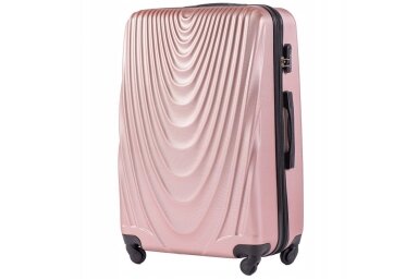 Šviesiai ružavas (rose gold) lagaminas Wings 304ruz Šviesiai ružavas (rose gold) lagaminas Wings 304ruz