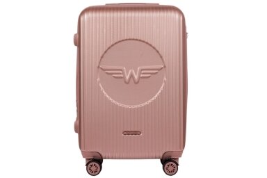 Šviesiai rožinis (rose gold) lagaminas Wings SWL03 Šviesiai rožinis (rose gold) lagaminas Wings SWL03