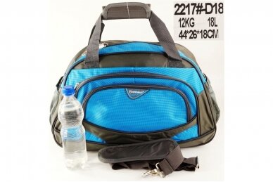 Šviesiai mėlynas 18L NewBerry sportinis krepšys 2217D 6