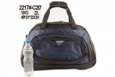 Šviesiai mėlynas 22L NewBerry sportinis krepšys 2217C 6