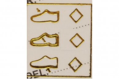 Šviesios-auksinės su dirželiais storu padu Bello moteriškos basutės 9361 3 Šviesios-auksinės su dirželiais storu padu Bello moteriškos basutės 9361 3