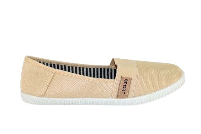 Šviesios espadrilės baltu guminiu padu 3318sv