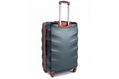 Tamsiai žalias lagaminas Wings BS402 2