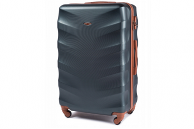 Tamsiai žalias lagaminas Wings BS402 1