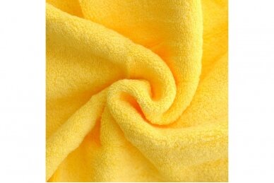 Trijų rankšluoščių rinkinys geltonos spalvos 2