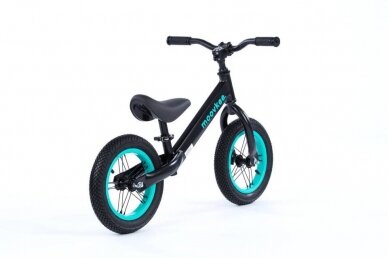 Balansinis dviratis MOOVKEE juodas+mėlynas 2