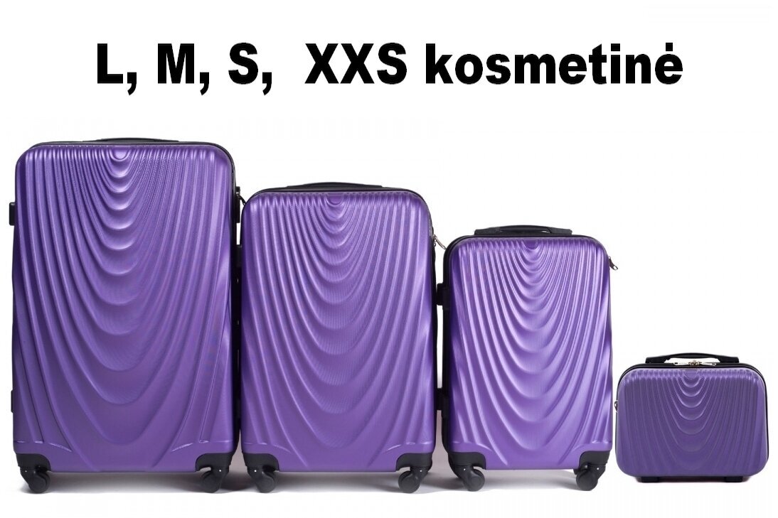 Violetinis lagaminas Wings 304v 10 Violetinis lagaminas Wings 304v 10