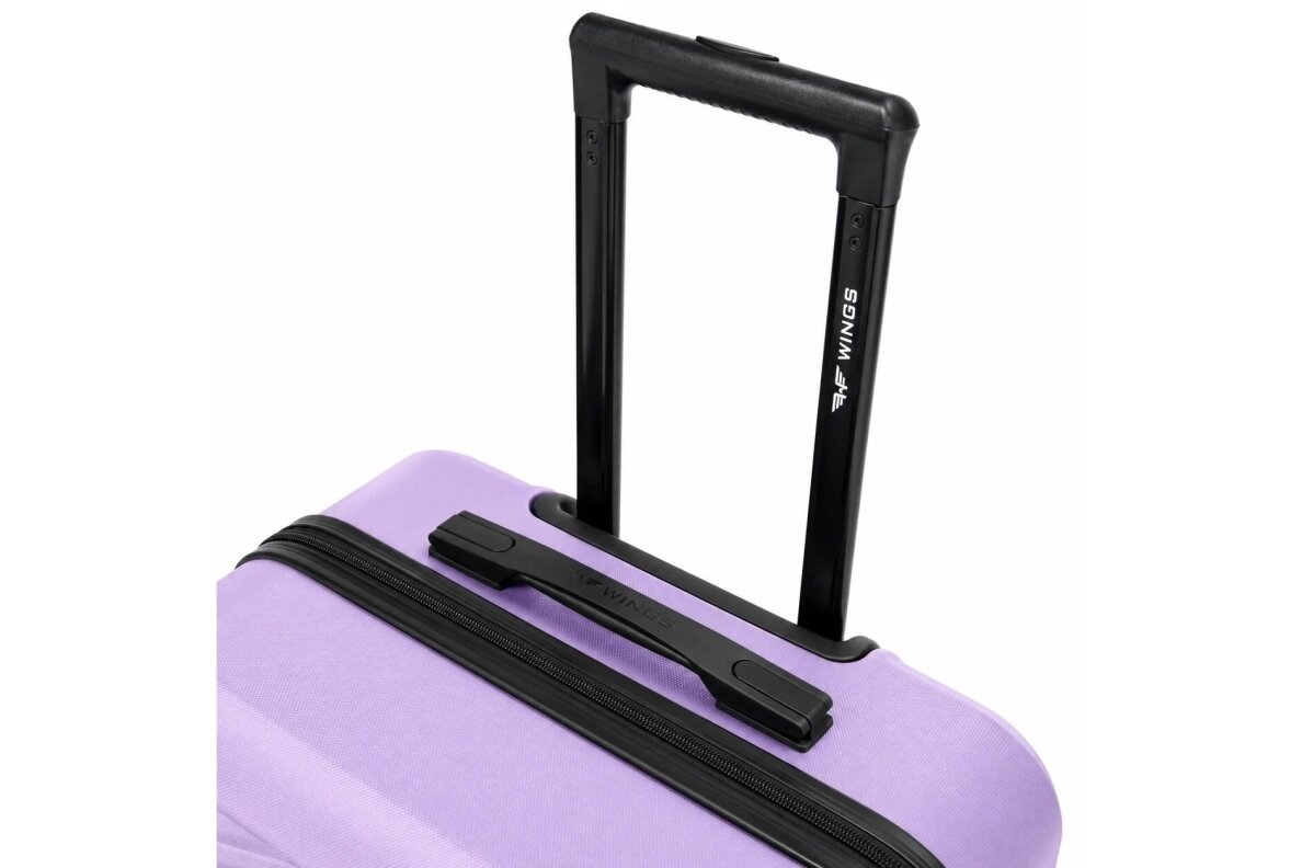 Violetinis lagaminas Wings Merlin 268 iš polikarbonato 7