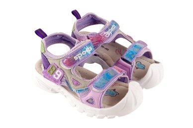 Violetinės su dviem lipukais Tom.m basutės mergaitėms 9957 3