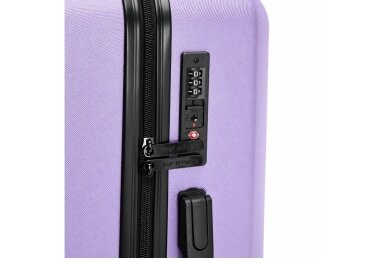 Violetinis lagaminas Wings Merlin 268 iš polikarbonato 8
