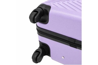 Violetinis lagaminas Wings Merlin 268 iš polikarbonato 6